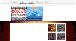 Desktop Screenshot of cnclazerkesimizmir.com